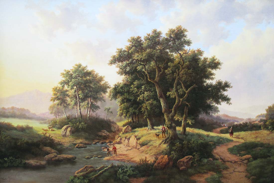 Wouter Janssen, romantic landscape