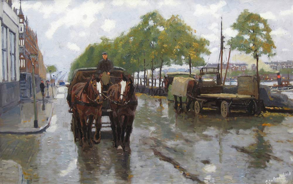 Overbeek, G.J. van Overbeek, Ger. Joh. van Overbeek was born in Dordrecht in 
1882 and he died in Rotterdam in 1947.