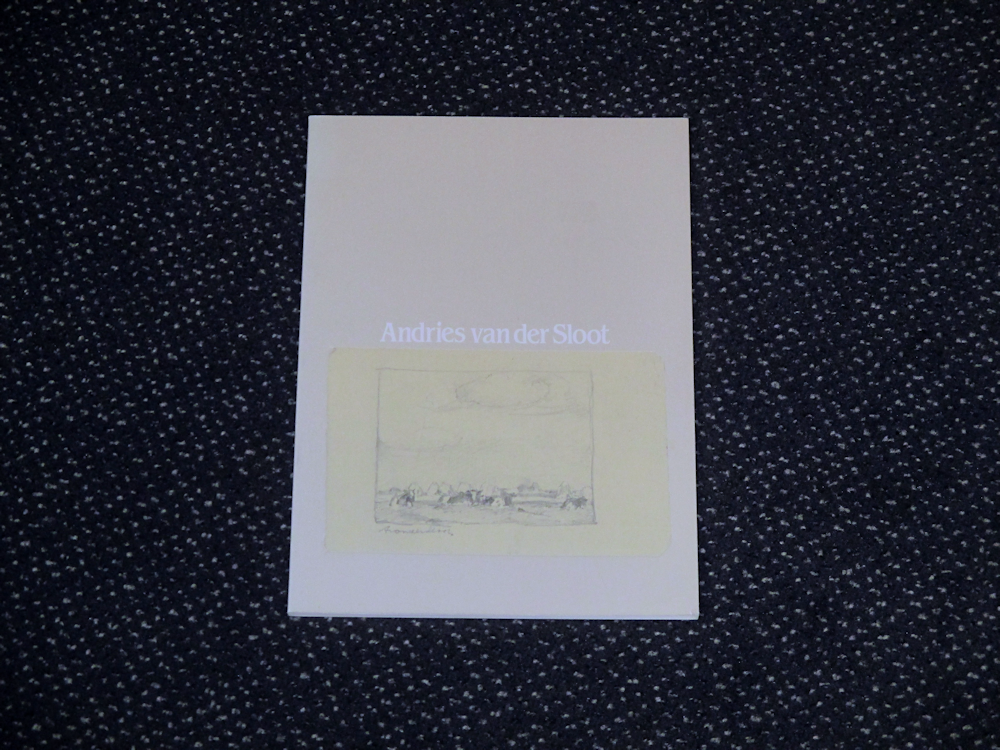 Andries van der Sloot, soft cover, 5,- euro