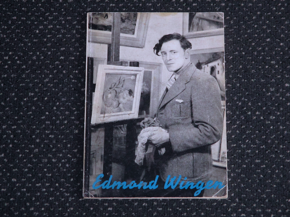 Edmond Wingen, veel foto's, soft cover, 3,- euro