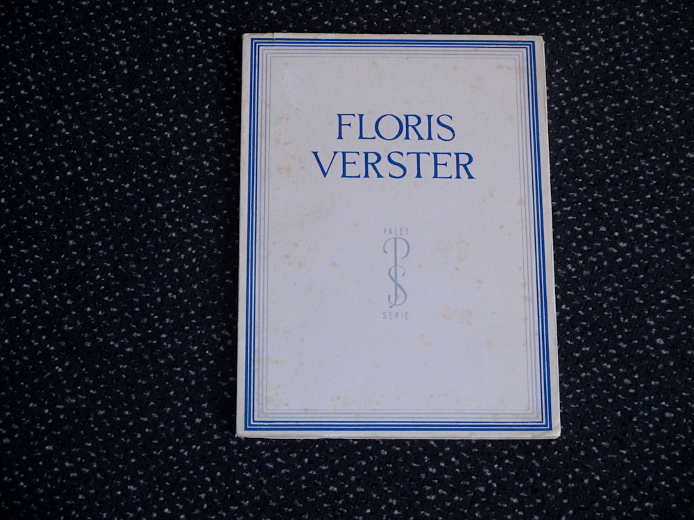 Floris Verster, 60 pag. soft cover, 6,- euro