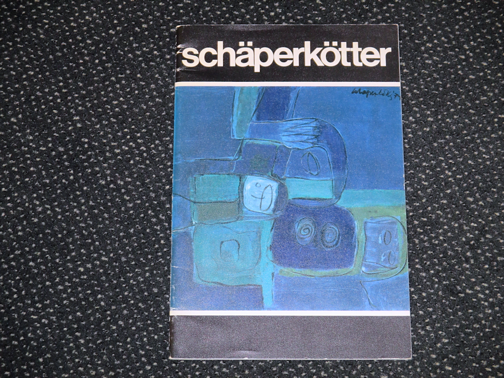 Gerard Schaperkotter, 28 pag. soft cover, 5,- euro