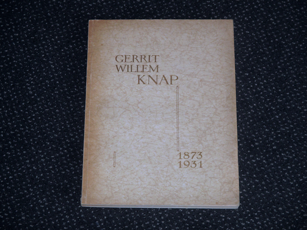 Gerrit Willem Knap, 104 pag. soft cover, 8,- euro