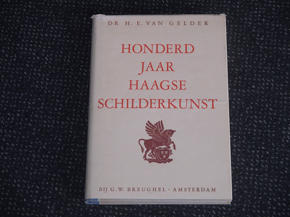 Honderd jaar Haagse schilderkunst, 1947, 150 pag, hard cover, 15,- euro