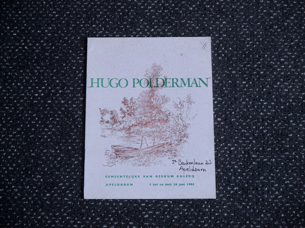 Hugo Polderman, 1965, soft cover, 3,- euro