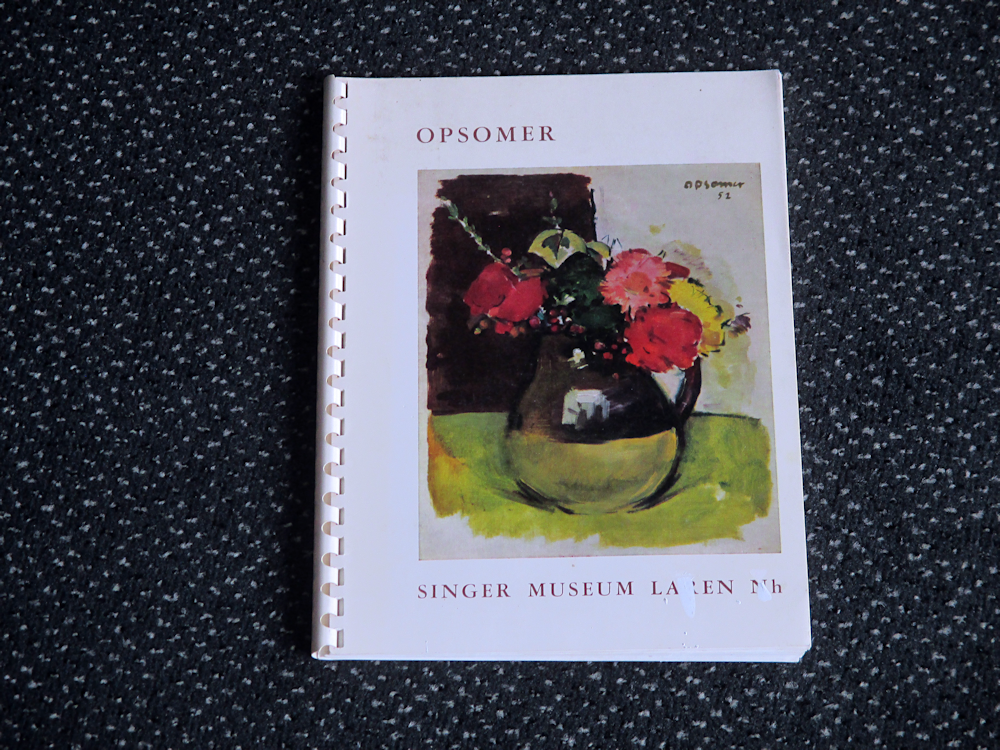 Isodoor Opsomer, 1967 Singermuseum, soft cover, 5,- euro