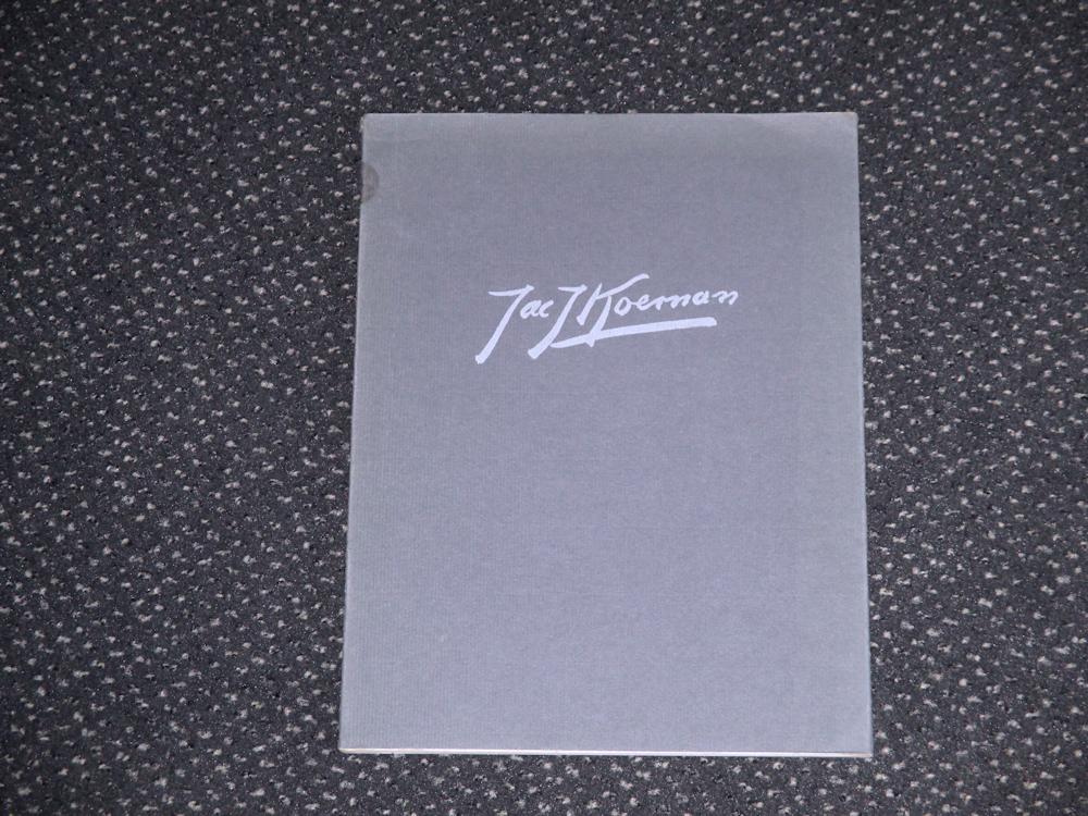 Jac. J. Koeman, 40 pag. soft cover, 4,- euro