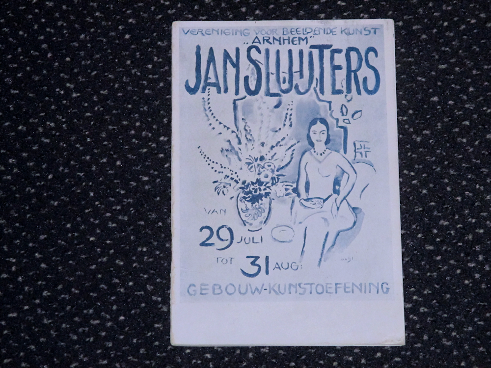 Jan Sluijters, 1950, soft cover, 5,- euro