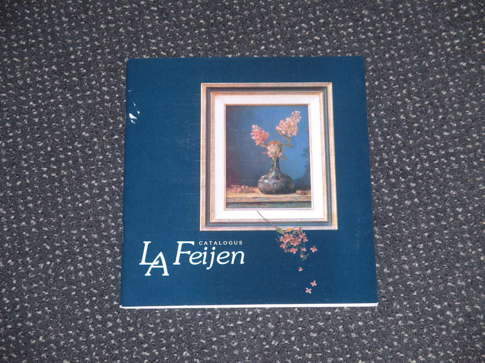 L.A. Feijen, catalogus, soft cover, 5,- euro