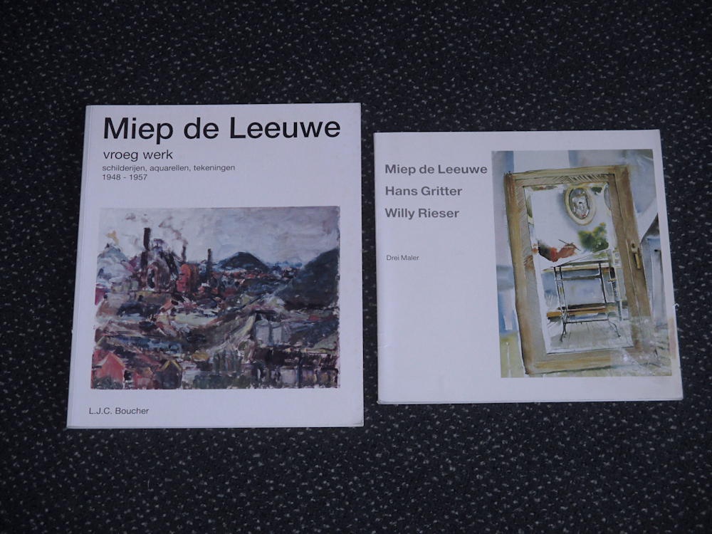 Miep de Leeuwe, 2x, 40 en 47 pag. soft cover, 6,- euro