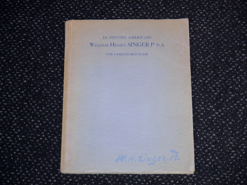William Henry Singer jr. 1936, Franstalig, 85 pag. soft cover, 10,- euro
