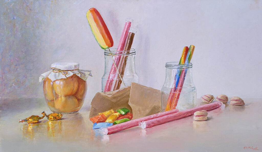Ed Moleveld, meerdere werken voor overzicht tentoonstelling maand juni, nr. 50