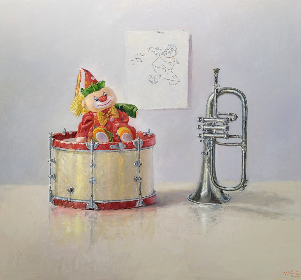Ed Moleveld, meerdere werken voor overzicht tentoonstelling maand juni, nr. 53