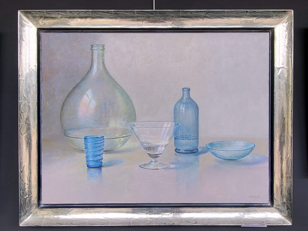 Ed Moleveld, glas stilleven, olieverf op linnen, afmeting 60x80cm doekmaat, 1950,- euro, nr. 12
