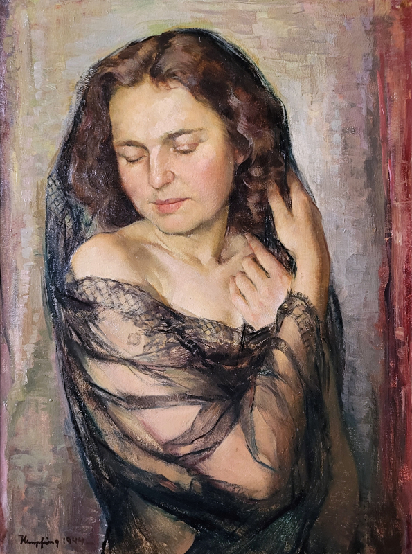 W. Hempfing, olieverf op linnen, afmeting 48x65cm doekmaat, afmeting incl. bladg. lijst 68x85cm, 1500,- euro, nr. 48

Hempfing, W. Hempfing, Wilhelm Hempfing 1886-1948
empfing, W. Hempfing, Wilhelm Hempfing is geboren op 15 juli 1886 in
Schönau (Heidelberg) en is overleden op 6 juni 1948 in Karlsruhe. Hempfing
studeerde (net zoals Emil Nolde) aan de Karlsruher Kunstakademie onder
leiding van Friedrich Fehr. Het etsgebeuren en alle druktechnieken leerde hij
ook in Karlsruhe onder leiding van Walter Conz. Zijn landschappen,
bloemstillevens, portretten en naaktafbeeldingen zijn erg geliefd. Hij ondernam
veel studiereizen naar Zuid-Europa, Noord Afrika, Engeland, Denemarken,
Nederland en de Noord-Duitse kustgebieden. Wilhelm Hempfing was op de
meeste grote tentoonstellingen in Duitsland vertegenwoordigd. Tevens was hij
graveur en boekillustrator. Zijn ansichtkaarten van Karlsruhe en zijn erotische
afbeeldingen zijn een geliefd thema voor verzamelaars geworden. Wilhelm
Hempfing is een nationaal en internationaal zeer gevraagde kunstenaar
geworden door zijn impressionistische manier van werken en zeer goed
uitgevoerde naaktvoorstellingen.


Deutsch

Wilhelm Hempfing wurde am 15. Juli 1886 in Schönau bei Heidelberg
(Odenwald) geboren und ist am 6. Juni 1948 in Karlsruhe verstorben.
Hempfing war Meisterschüler an der Karlsruher Kunstakademie bei Friedrich
Fehr, wie auch Emil Nolde. Die Radierverfahren und Drucktechniken lernte er
ebenfalls in Karlsruhe bei Walter Conz. Seine Landschaften und Aktbilder,
aber auch seine Porträts und Blumenbilder erfreuen sich großer Beliebtheit. Er
unternahm viele Studienreisen nach Südeuropa (Italien, Spanien - Granada,
Ronda -, Balkan Kroatien Montenegro Albanien Griechenland), nach
Nordafrika, die Bretagne, England, Dänemark und an die norddeutschen
Küsten der Nord- und Ostsee (Sylt, Rügen, Hiddensee, Usedom, Samland). Er
ist verzeichnet in Thieme/Becker, Vollmer, Dressler, Mühlfarth und allen
bedeutenden Nachschlagewerken. Hempfing war in vielen großen Kunst-
Ausstellungen vertreten (Berlin, Hannover, alter und neuer Glaspalast
München ab 1911, Karlsruhe, Baden-Baden, Wien, Zürich). Er ist auch als
Grafiker und Buchillustrator in Erscheinung getreten. Seine Postkarten mit
verschiedenen Karlsruher Motiven, wie auch mit Reproduktionen erotischer
Werke sind beliebte Sammelobjekte. Wilhelm Hempfing ist aktuell mit nahezu
200 Werken in artprice verzeichnet. Im September 2004 wurde ein Gemälde
"Frau im Kimono" bei Doyles in New York für über 12000 US Dollar versteigert.
Zuletzt erhielt am 28. Oktober 2006 ein Hempfing-Gemälde bei der Herbst-
Auktion des Auktionshauses Kaupp in Sulzburg den Zuschlag bei 9000 Euro.

Wilhelm Hempfing (1886–1948) was a German painter and printmaker. He was
born July 15, 1886 in Schönau near Heidelberg. He is best known for his
impressionist style landscapes, portraits and his numerous painted nudes.
Hempfing studied at the Kunstakademie Karlsruhe (Karlsruhe Academy of Fine
Arts) with Professor Friedrich Fehr. He was also an important and excellent
etcher trained by Walter Conz at the Karlsruhe Academy. He travelled
frequently, painting in England, Denmark, France, The Netherlands, Spain,
Italy, Croatia, Macedonia, Greece and the German coastal areas along North
Sea and Baltic Sea. He died June 6, 1948 in Karlsruhe, Germany.

Hempfing, W. Hempfing, Wilhelm Hempfing was born in heidelberg in 1886 and
he died in Karlsruhe in 1948.